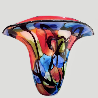  Объемная ваза, Италия, 1960-1970-е гг.